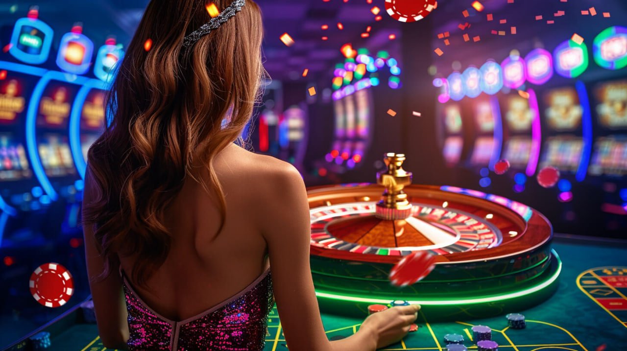 okplay com app download screen showing slot and casino games on Android phone